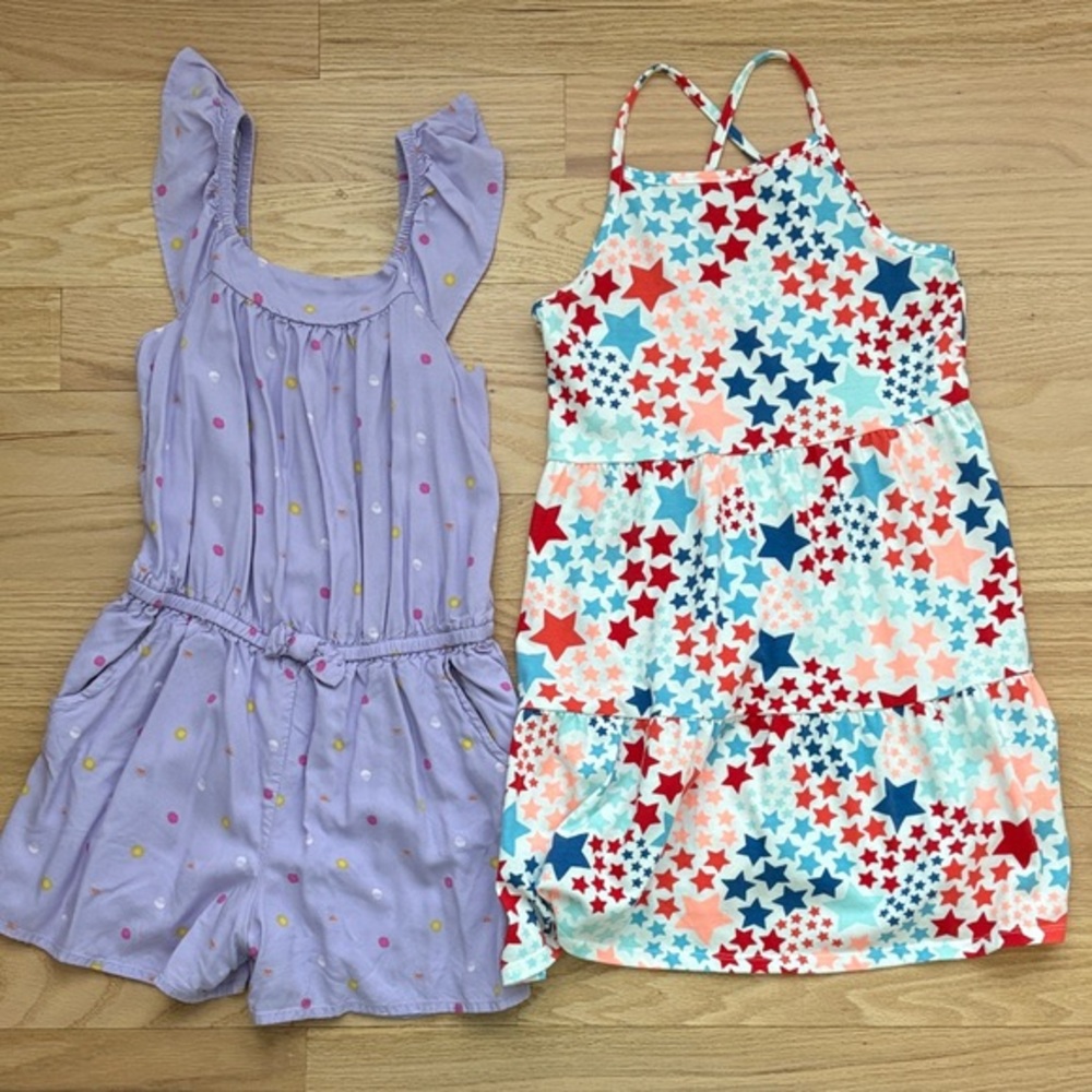 Girls Cat & Jack Dress & Romper | L